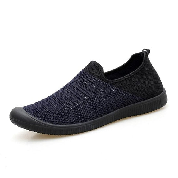 BVNOBET Men Shoes Summer Breathable Mesh Men's Sneakers Slip-On High Quality Footwear Shoes Men Zapatillas Deportivas Hombre