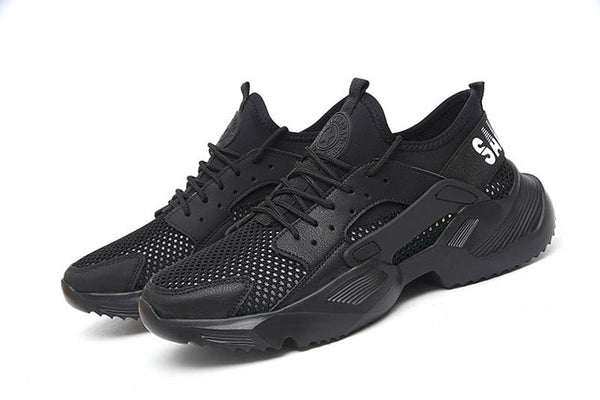 New exhibition Work Safety Shoes 2019 fashion sneakers Ultra-light soft bottom Men Breathable Anti-smashing Steel Toe Work Boots