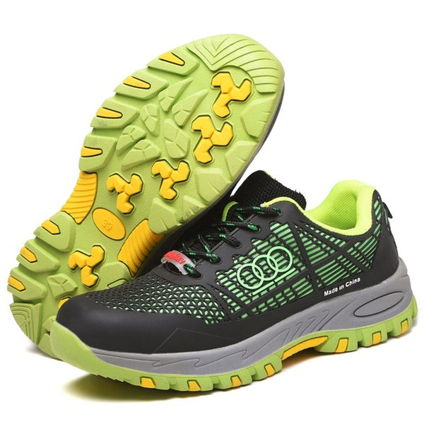Men Work & Safety Shoes Steel Toe Caps Anti-smashing Anti-puncture Construction Work Boots Non-slip Breathable Security shoes