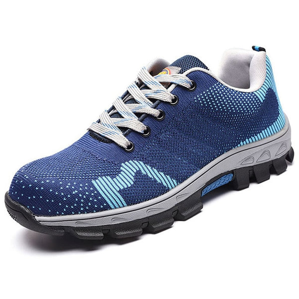 Men Work & Safety Shoes Steel Toe Caps Anti-smashing Anti-puncture Construction Work Boots Non-slip Breathable Security shoes