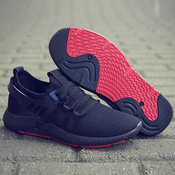 Leisure Shoes Hot Sale All Black Shoes Comfortable Men Walking Sneakers Men Breathable Men's vulcanized shoes For Outdoor US-74