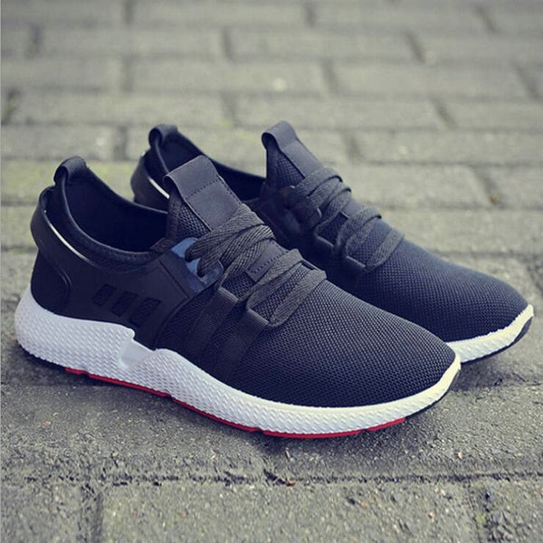 Leisure Shoes Hot Sale All Black Shoes Comfortable Men Walking Sneakers Men Breathable Men's vulcanized shoes For Outdoor US-74
