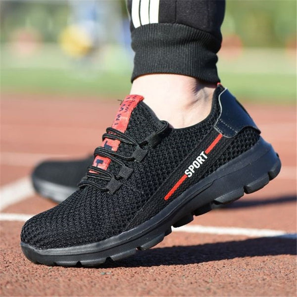 2019 Fashion Summer Steel Toe Work Shoes for Men Puncture Proof Safety Shoes Man Breathable Light Industrial Casual Shoes Male