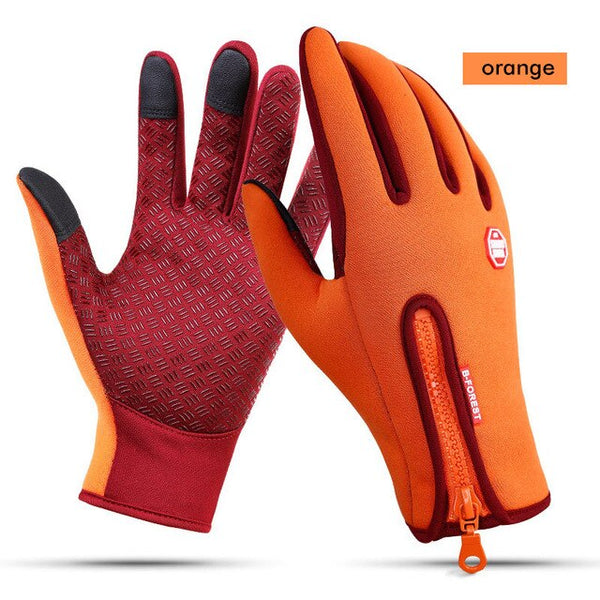 Hot Sale Adults Winter Touch Windproof Waterproof Thermal Keep Warm Gloves Outdoor Sports Driving Working Hand Protect Wear