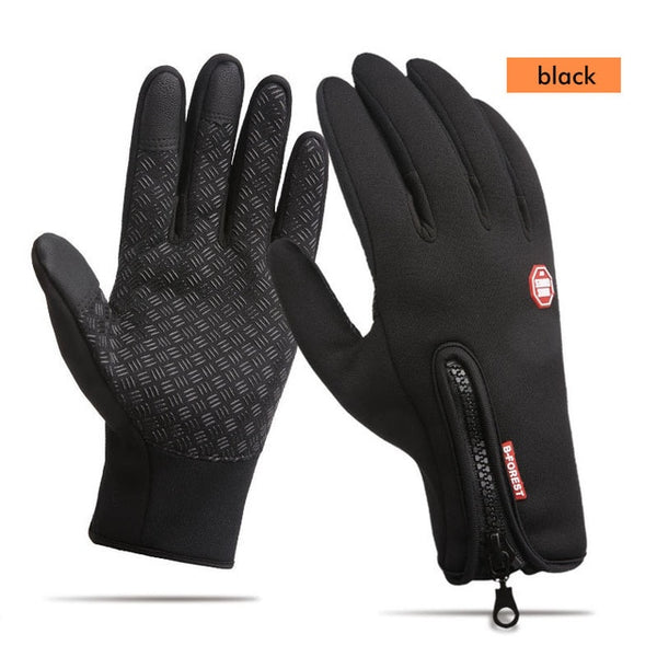 Hot Sale Adults Winter Touch Windproof Waterproof Thermal Keep Warm Gloves Outdoor Sports Driving Working Hand Protect Wear