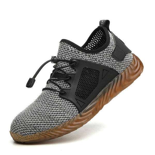 Indestructible Ryder Shoes Men And Women Steel Toe Air Safety Boots Puncture-Proof Work Sneakers Breathabl Durabl Immortal Shoes