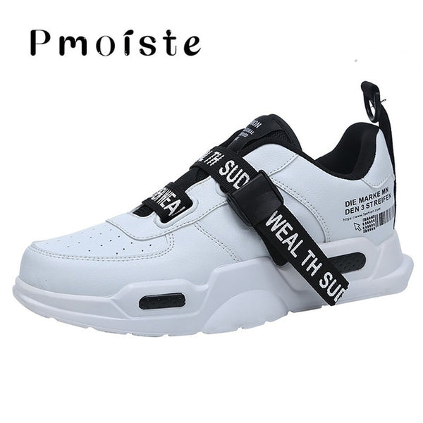 Men's Chunky Sneakers Buckle strap Superstar Casual Shoes Boys Running Shoes Man footwear Trainers vulcanized Green Size 11