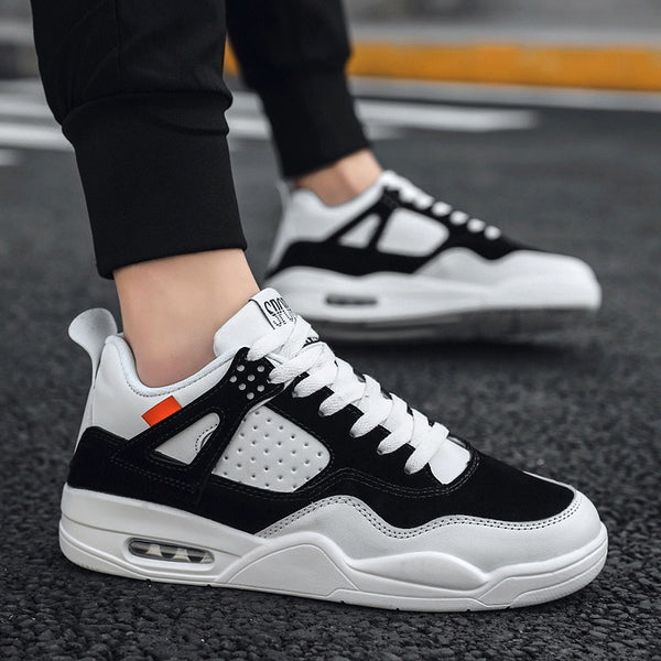 Men's Casual Shoes Air Cushion Couple Fashion Sneakers Unisex High Top Footwear Zapatos De Hombre Comfortable Men Shoes