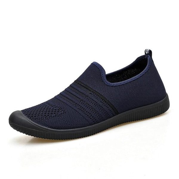 BVNOBET Men Shoes Summer Breathable Mesh Men's Sneakers Slip-On High Quality Footwear Shoes Men Zapatillas Deportivas Hombre