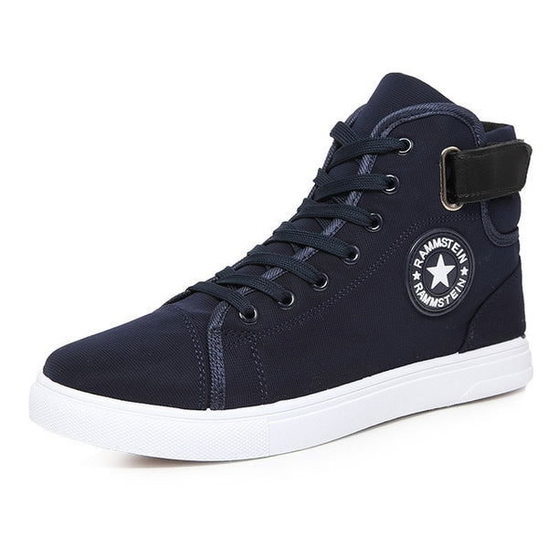 YWEEN Men's Vulcanize Shoes Men Spring Autumn Top Fashion Sneakers Lace-up High Style Solid Colors Man Shoes