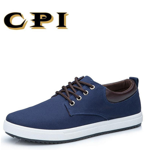 CPI New arrival of spring summer comfortable casual shoes canvas shoes men men's  lace up the fashion brand Flats shoe CC-22