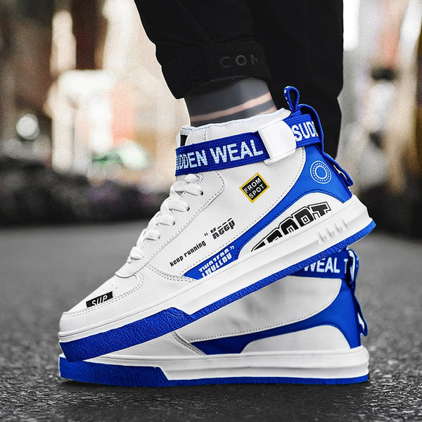 High quality men's new sports shoes stitching Air Cushion breathable shoes high elastic cushioning non-slip men's casual shoes