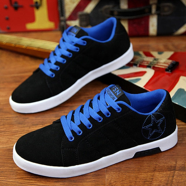 Dwayne Men's vulcanized shoes Spring/Autumn New Breathable Anti-Skid Men's Casual Shoes Fashion British Low Tie Man's Sneakers89