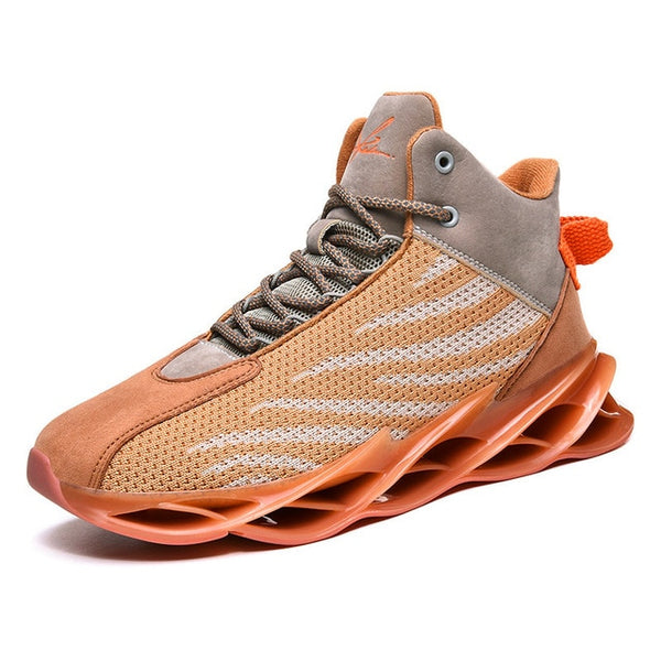 Trend luminous men's basketball shoes Flyknit breathable lightweight outdoor sports shoes wear men's casual shoes Zapatos Hombre