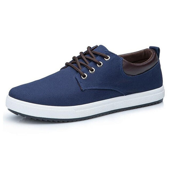 New arrival of spring summer comfortable casual shoes canvas shoes men men's lace up the fashion brand Flats shoe