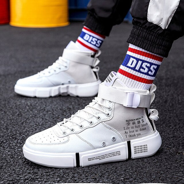 Men Casual Shoes White Sneakers Men Lac-up Men Shoes Comfortable Breathable Walking Sneakers Tenis Masculino Zapatillas Hombre