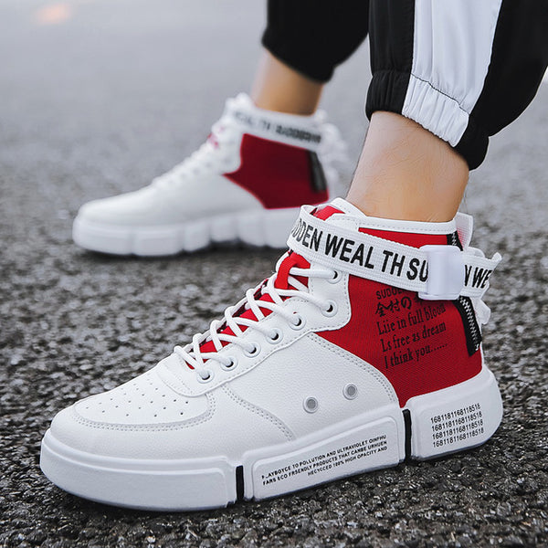 Men Casual Shoes White Sneakers Men Lac-up Men Shoes Comfortable Breathable Walking Sneakers Tenis Masculino Zapatillas Hombre