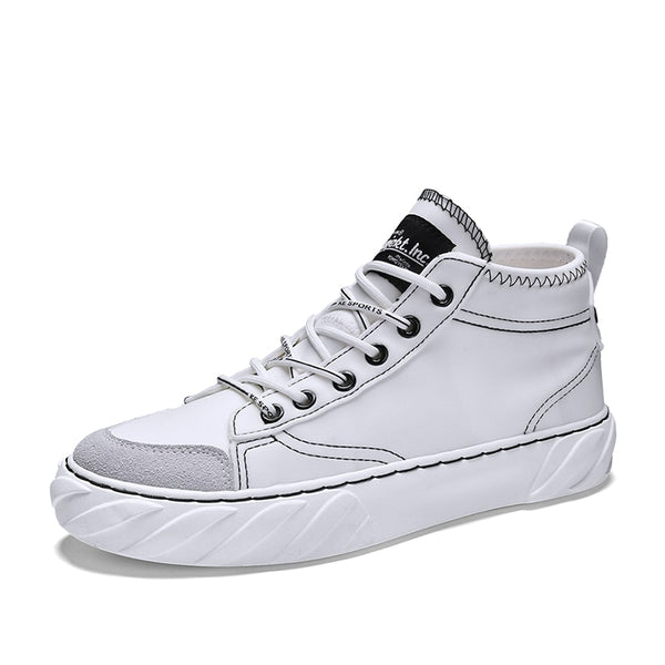 Men Canvas Shoes Fashion High Top Men's Breathable Canvas Lace Up Vulcanize Shoes  New Mens Sneakers Flat  Retro Shoes