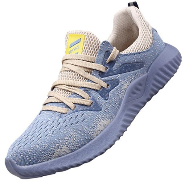 Light beef tendon bottom safety shoes men breathable deodorant steel toe cap anti-piercing women's shoes soft bottom work shoes