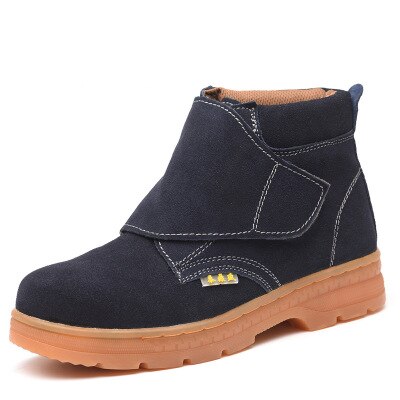 ADISPUTENT New Men's Steel Nose Safety Work Shoes High Help Anti-smashing Anti-puncture Wear Resistant Indestructible Work Boots