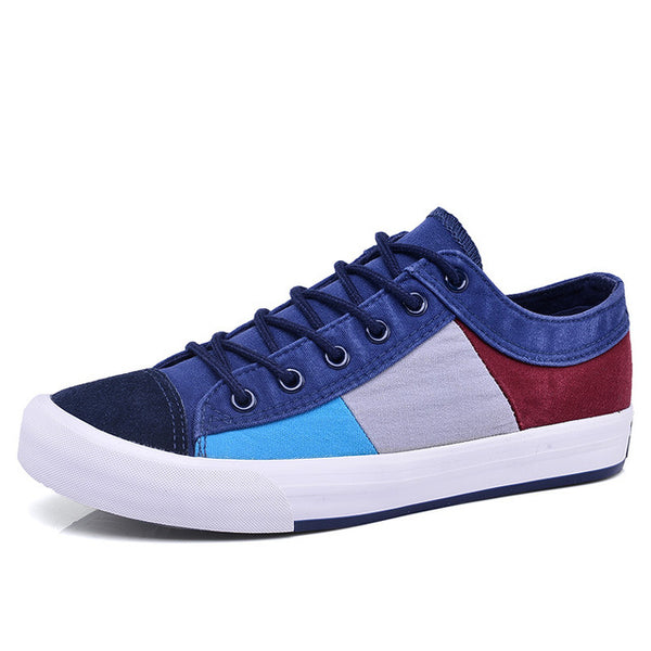 2019 Fashion Quality Vulcanized Shoes Men s Summer Shoes Breathable Canvas Retro Casual Boat Sneakers For Man