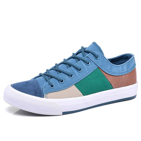 2019 Fashion Quality Vulcanized Shoes Men s Summer Shoes Breathable Canvas Retro Casual Boat Sneakers For Man