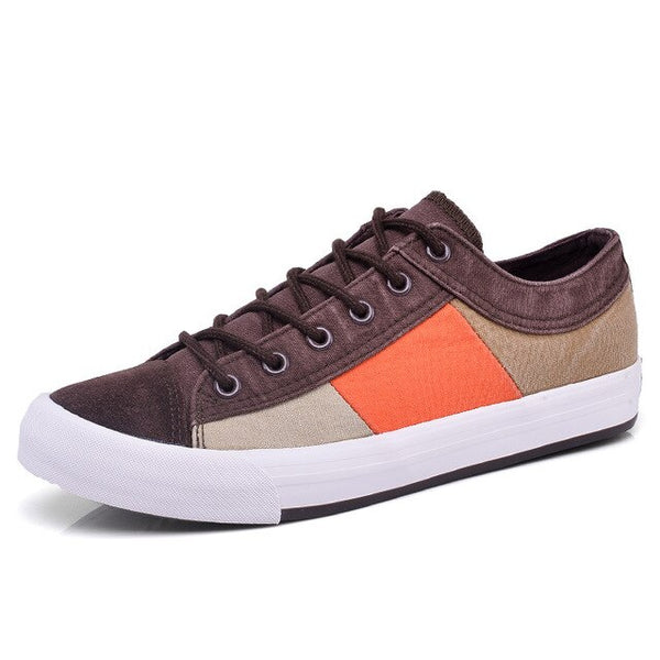 2019 Fashion Quality Vulcanized Shoes Men s Summer Shoes Breathable Canvas Retro Casual Boat Sneakers For Man
