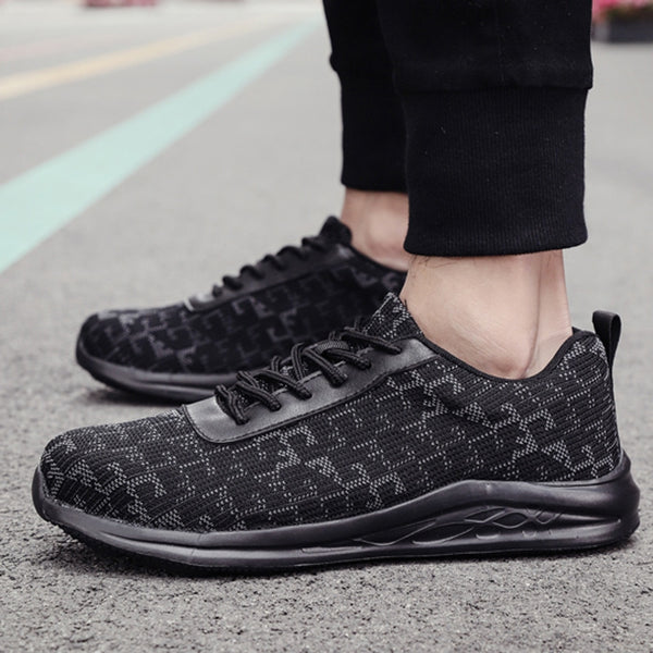 2019 Hot Sale New Outdoor Men’s Sneakers Air Mesh Breathable Wear Resistant  Sports Casual Labor Shoes Zapatillas Blancas Hombre