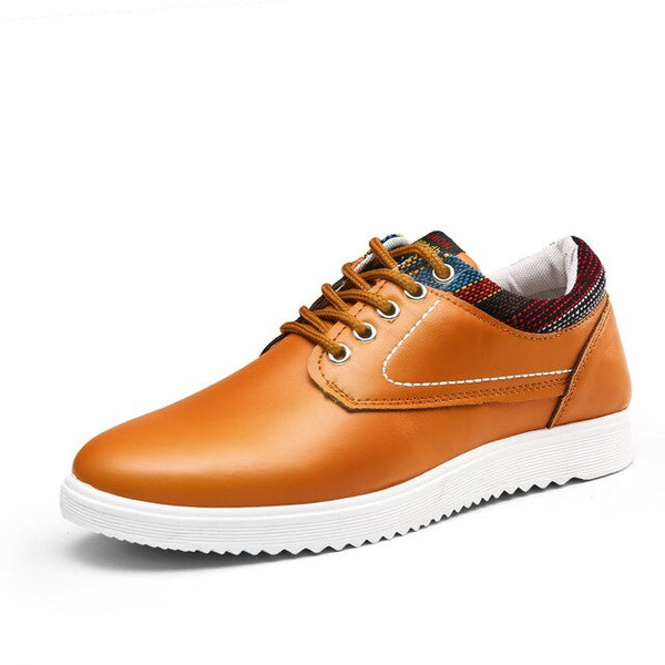 HUNNISE Casual Men Vulcanize Shoes Fashion School Student Flat Shoes Men Casual Vulcanize Shoes Quality Summer Men`s Sneaker