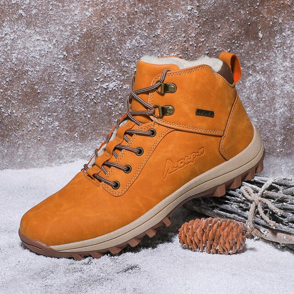 Winter couple cotton shoes men's casual shoes large size 36-48 vulcanized shoes men warm outdoor walking shoes tooling shoes