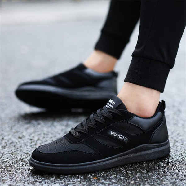 LZJ 2019 new spring Men's flat Vulcanize Shoes breathable Sneakers Lightweight casual shoes Fashionable Men's  Shoes  Q386