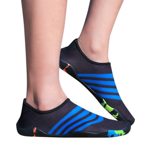 2019 Summer Diving Shoes Couple Beach Swimming Shoes Water Shoes Barefoot Quick Dry Aqua Sandals Outdoor Men's Vulcanized Shoes