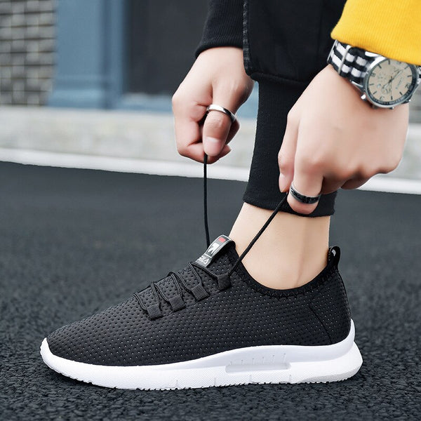 Men's Casual Shoes 2019 Fashion Vulcanized Men's Shoes Comfortable Soft Bottom Men's Flat Shoes Breathable Men's Sports Shoes