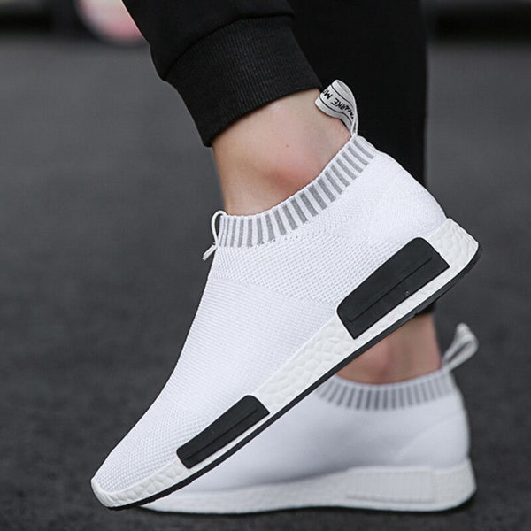WENYUJH Men's Air Mesh Cushion Breathable Men Vulcanize Sneakers Damping Sport Shoes Male's Flats Casual Shoes 2019 Fashion