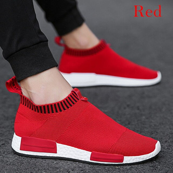 WENYUJH Men's Air Mesh Cushion Breathable Men Vulcanize Sneakers Damping Sport Shoes Male's Flats Casual Shoes 2019 Fashion