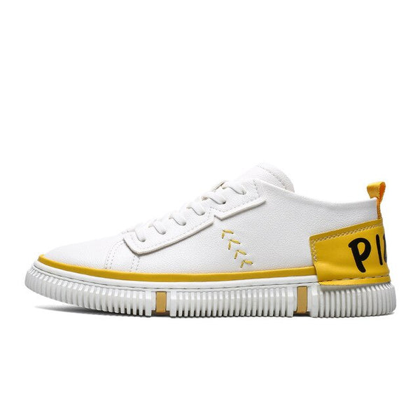 Men's Leisure Vulcanized Shoes Flat Shoes Simple Fashion Lightweight  Youth Drive Parkour Lovers Pure Color Breathable Outdoor