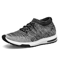 Men's Vulcanize Shoes Mesh Outdoor Breathable Anti-slip Casual Sports Round Toe Rubber Comfortable wear resistant, soft, durable