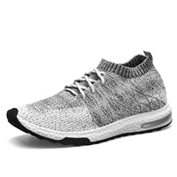 Men's Vulcanize Shoes Mesh Outdoor Breathable Anti-slip Casual Sports Round Toe Rubber Comfortable wear resistant, soft, durable