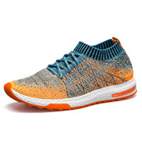 Men's Vulcanize Shoes Mesh Outdoor Breathable Anti-slip Casual Sports Round Toe Rubber Comfortable wear resistant, soft, durable