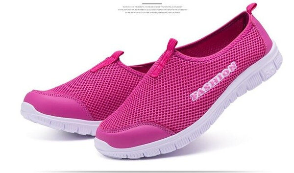 Men's Summer Shoes Plus Size 35-46 Comfortable Men Casual Shoes Mesh Breathable Loafers Slip-on Footwear