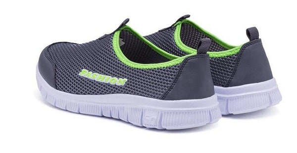 Men's Summer Shoes Plus Size 35-46 Comfortable Men Casual Shoes Mesh Breathable Loafers Slip-on Footwear
