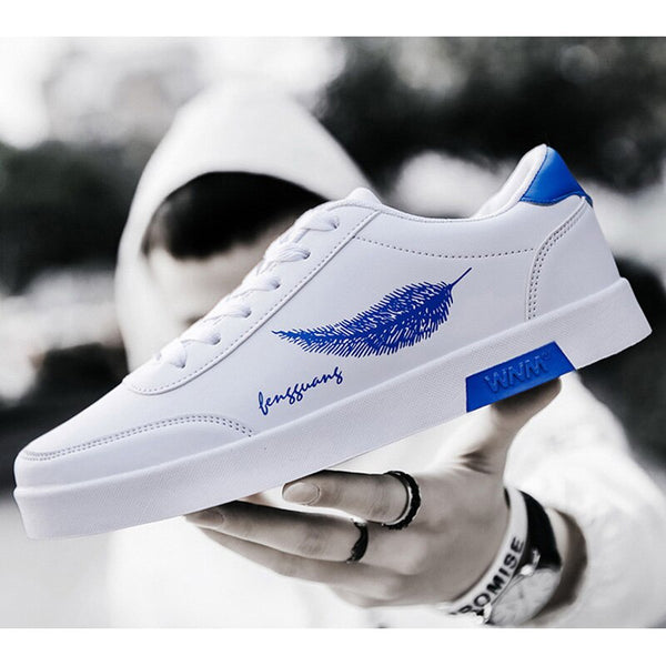 LAKESHI 2018 Fashion Men Vulcanized Shoes Autumn Outdoor Man Sneakers New Men's Shoes Footwear Flat Shoes Man Casual Shoes