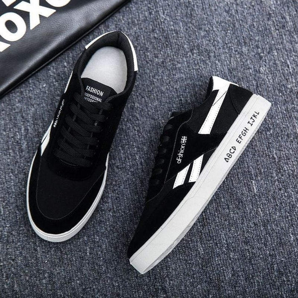Men's Sneakers Canvas Shoes Cool Street Fashion Brand Shoes Black White Classic Men's Breathable Casual Shoes Men Shoes