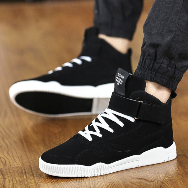 Men's Chunky Sneakers Trend Thick Sole Dad Shoes for Male Lace-up Patchwork Multi Height Increasing Handsome Men Sneakers
