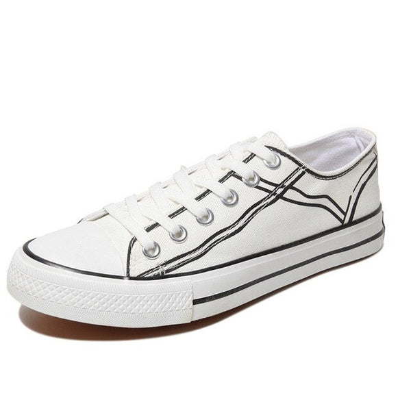 Men's vulcanized shoe 2019 men's flat shoes breathable men's fashion classic outdoor shoes men canvas shoes