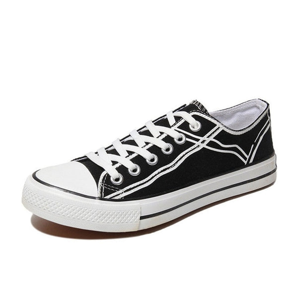 Men's vulcanized shoe 2019 men's flat shoes breathable men's fashion classic outdoor shoes men canvas shoes