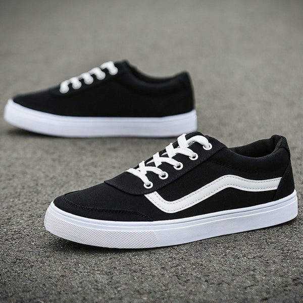 2019 NEW Canvas Breathable Causal Shoes Classic Flat Male Footwear Comfort Men Shoes Leisure Walking Shoes Men's Sneaker