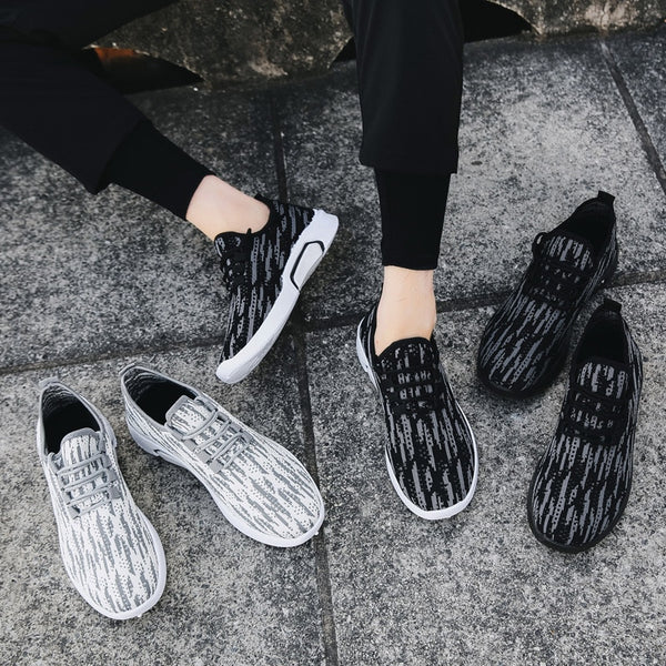 Men's Vulcanize Shoes Breathable Lightweight Trendy Outdoor Flat with Soft Bottom Men Shoe Leisure Fringe Lace-up Sneaker Chic