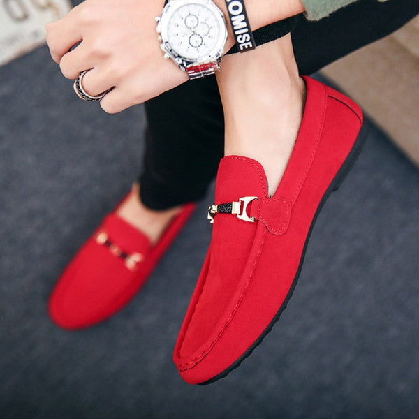 Summer Men Loafers Shoes Fashion Peas Driving Shoes Men Sneakers Flat Man Walking Footwear Big Size 38-46 Men's Casual Shoes